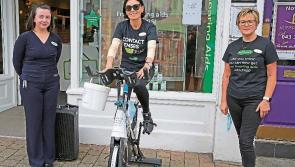 Static cycle raises €1,000 for Longford's St Joseph's Care Centre