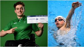 Longford swimmer Patrick Flanagan in action on Day 9 of Tokyo 2020 Paralympic Games
