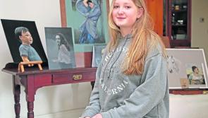 Longford teenager  creates inspiringly realistic artwork