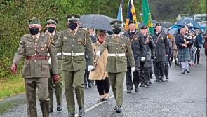 Rain fails to dampen spirits as centenary of Clonfin Ambush commemorated
