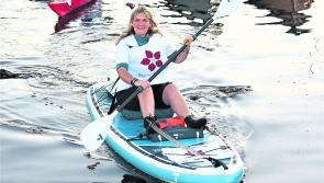 Longford musician Barbara Dowling completes Lough Ree paddle fundraiser for huge 'Christmas in June' concert