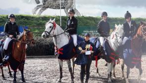 Impressive showjumping victory for Longford school 