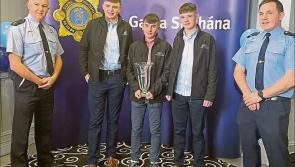 Prestigious Garda Youth Award for Strokestown trio