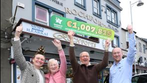  Shop in Midlands revealed as selling location for winning Lotto ticket worth more than €1 million