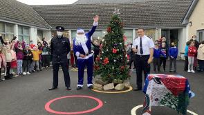 Longford and Granard gardaí join Blue Santa in festive visit to local schools