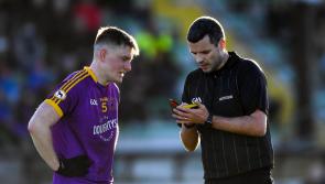 Longford's Patrick Maguire in charge of the whistle for AIB Leinster Club senior football final 