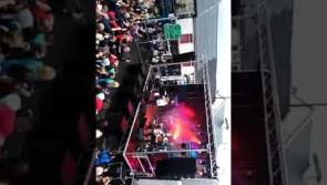 WATCH| Longford rock out to Aslan 