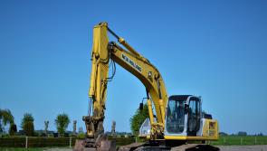 Alleged thief made off to hide stolen digger at 3 miles per hour 