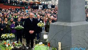 Taoiseach Micheál Martin lays wreath at Bloody Sunday memorial as part of 50th anniversary commemoration  event