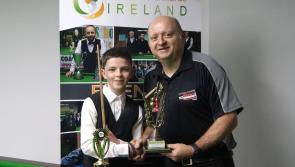 Longford’s Joe Shannon wins National U-14 Snooker title

