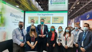 Minister McConalogue meets with Lakeland Dairies at major food trade event