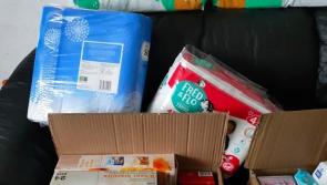 Helping Hands Longford and Hungry Horse Outside in massive collection for Ukraine