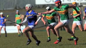 Longford hurlers in action away to Cavan
