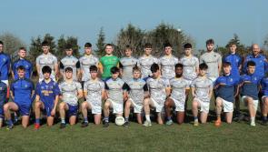 Longford minor footballers in Leinster Championship action away against Kildare
