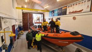 First ever launch from new Lough Ree RNLI boathouse