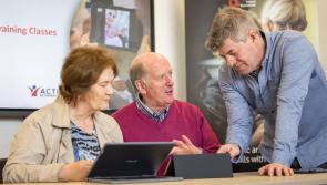 Free digital skills classes for older people in Longford