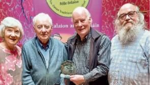  Longford couple presented
with Jig of Life Award