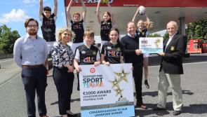 

Longford Rugby Club receives Texaco support for sport funding 

