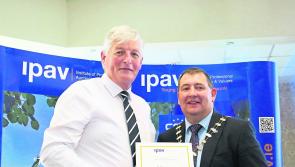 Longford auctioneer awarded Diploma of Recognition