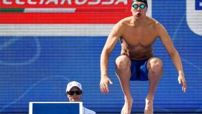 Longford’s Darragh Greene misses out on a place in the European 100m Breaststroke Final
