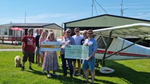 Regional fly-in raises an incredible €7,500 for two charities