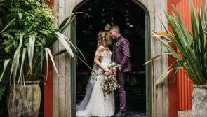 Wedding bells ring for lovely Midlands couple who have an inspiring story to tell