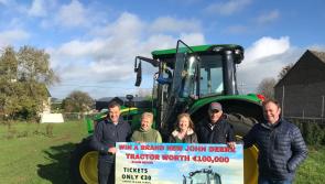 And the winner is ... Winning ticket drawn in Midlands for spectacular €100k John Deere tractor prize