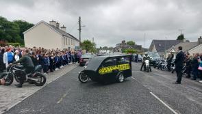'He had a smile that could turn any wet day into sunshine': Heartbreaking scenes as tragic Longford motorcyclist is laid to rest
