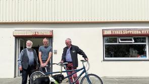 From Longford to Galway: Sean's bike gets a new lease of life