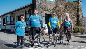 Mary’s Meals Longford hail pair following Croagh Patrick cycle
