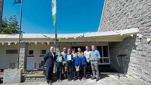 South Longford primary school gains Green Flag and Blue Star Flag 