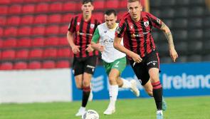 Longford Town and St Patrick’s Athletic clash in the FAI Cup
