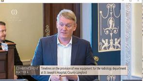 Longford senator raises funding allocated for St Joseph's X Ray machine replacement in Seanad