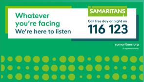 Athlone Midlands Samaritans campaign highlights the life-changing impact of talking
