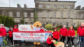 Longford volunteers undertake fundraising cycle from  Mizen Head to Malin Head for Cian's Kennels 