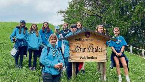 Longford contingent from Ardagh Girl Guides savour enjoyable trip to Switzerland 