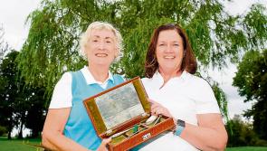 County Longford Golf Club's Casey and Gregg celebrated home win at Australian Spoons 
