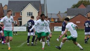 Longford’s Goodness Ogbonna the matchwinner for the Republic of Ireland U-16s against Scotland
