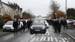 Longford mourners say farewell to political giant Louis J Belton