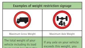 HGV restrictions for Longford town