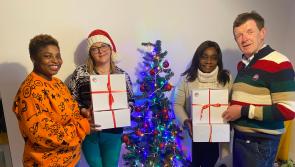 ‘Small Santa’ spreads the  Christmas joy in Longford