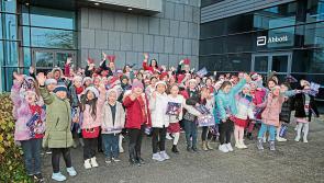 St Joseph’s pupils visit Abbott Longford to turn on Christmas lights and sing carols