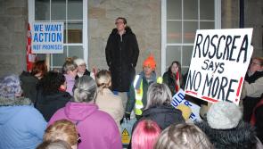 Women in Roscrea protest after alleged incident involving local mother and her children