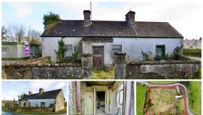 PICTURES: 'Blank canvas' Longford cottage in 'prime location' on sale for just €50k