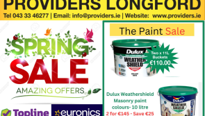 Attention shoppers! Providers Longford Mega Spring Sale now on