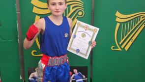 Longford’s Andrew Nugent crowned Leinster Youths Boxing Champion 


