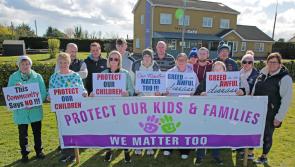 Longford residents stage peaceful protest against proposed asylum seeker centre