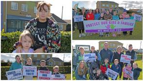 PICTURES | 'This Community Says No' - Longford protest against proposed asylum seeker centre