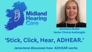 'Stick, Click, Hear, ADHEAR.' - Jenevieve Butler discusses how  ADHEAR works