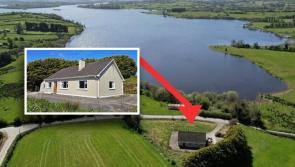 PICTURES: Lovely Longford bungalow with huge garage and stunning lake views for €175k